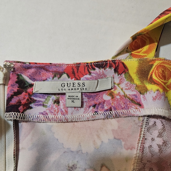 Guess Purple and Orange Bustier Tank Top - Picture 5 of 8